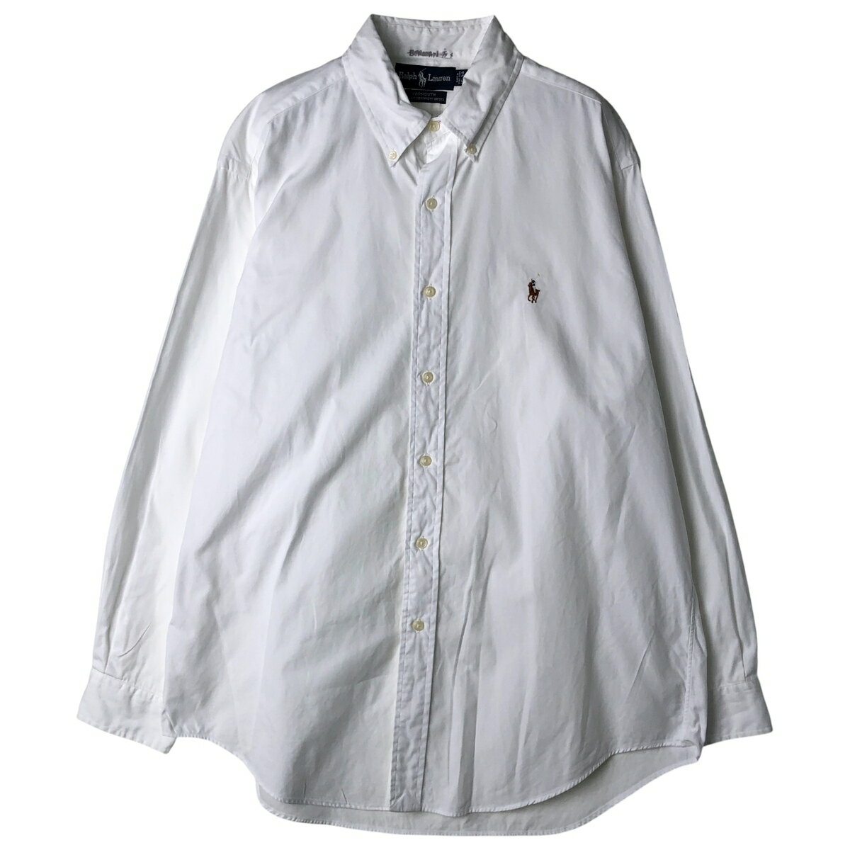 Rakuten - 古着 ラルフローレン Ralph Lauren YARMOUTH 長袖 ボタンダウンシャツ メンズL相当 /eaa611393 【中古】 【260202】 【NH-2508】 【SS2606_10