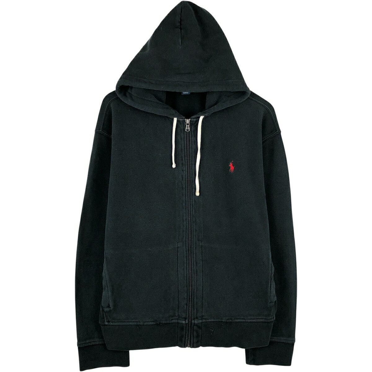 Rakuten - 古着 ラルフローレン Ralph Lauren POLO by Ralph Lauren スウェットフルジップパーカー メンズXL相当 /eaa611472 【中古】 【260201】 ブラック系 春夏秋冬