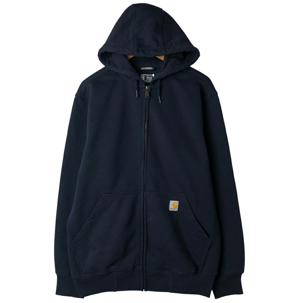樂天商城 - 古着 カーハート Carhartt Loose Fit スウェットフルジップパーカー メンズL相当 /eaa611487 【中古】 【260202】 ネイビー系 春夏秋冬
