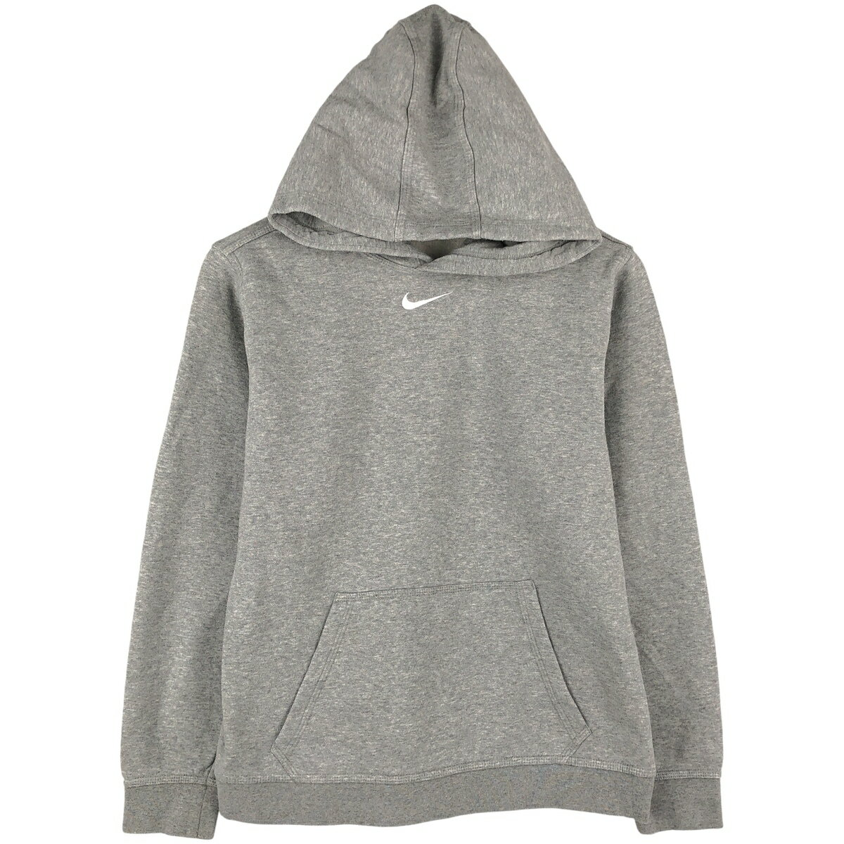 Rakuten - 古着 ナイキ NIKE センターロゴ スウェットプルオーバーパーカー メンズXL相当 /eaa611627 【中古】 【260201】 グレー系 春夏秋冬