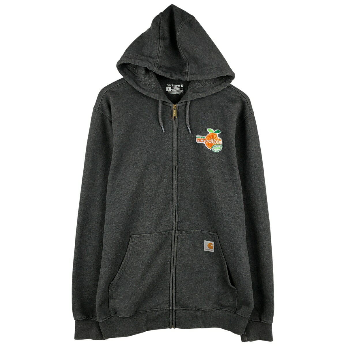 古着 カーハート Carhartt Loose Fit スウェットフルジップパーカー メンズM相当 /eaa611669 中古 260202 グレー系 春夏秋冬