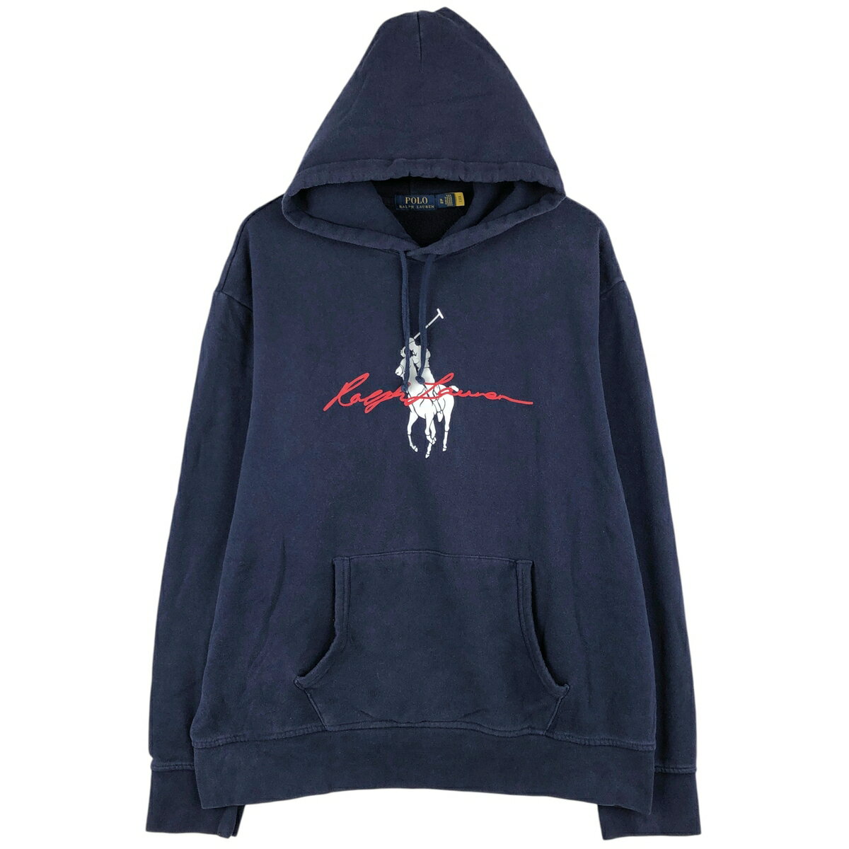 古着 ラルフローレン Ralph Lauren POLO RALPH LAUREN ビッグポニー スウェットプルオーバーパーカー メンズXL相当 /eaa611683 【中古】 【260205】