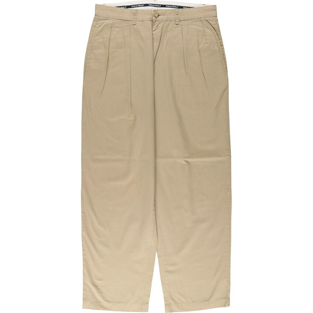 樂天商城 - 古着 ラルフローレン Ralph Lauren POLO GOLF ポロゴルフ ツータック チノパンツ メンズw32相当 /eaa611847 【中古】 【260202】