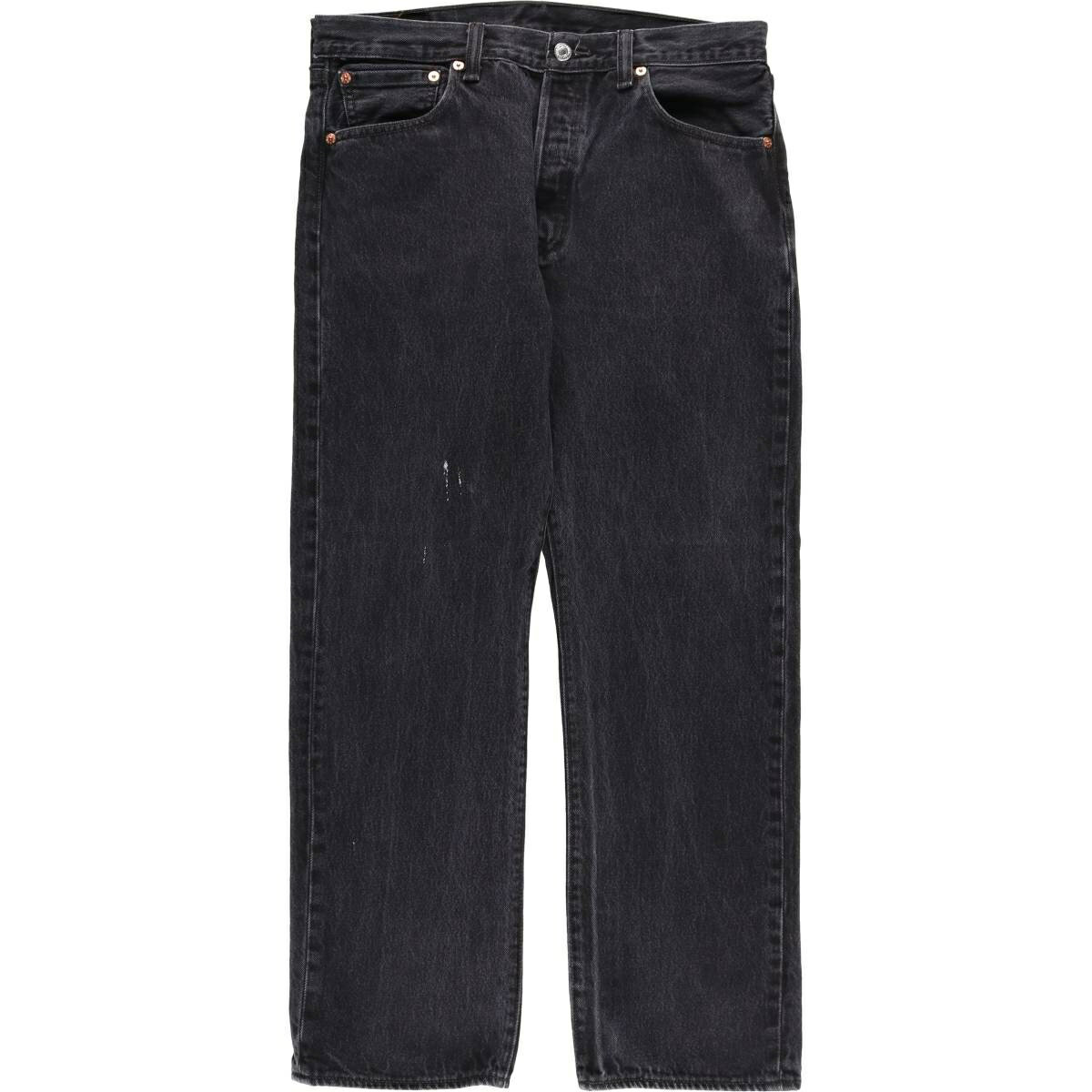 古着 リーバイス Levi's 501-0660 ブラックデニム ストレートデニムパンツ メンズw33相当 /eaa612032 【中古】 【260216】 ブラック系 春夏秋冬