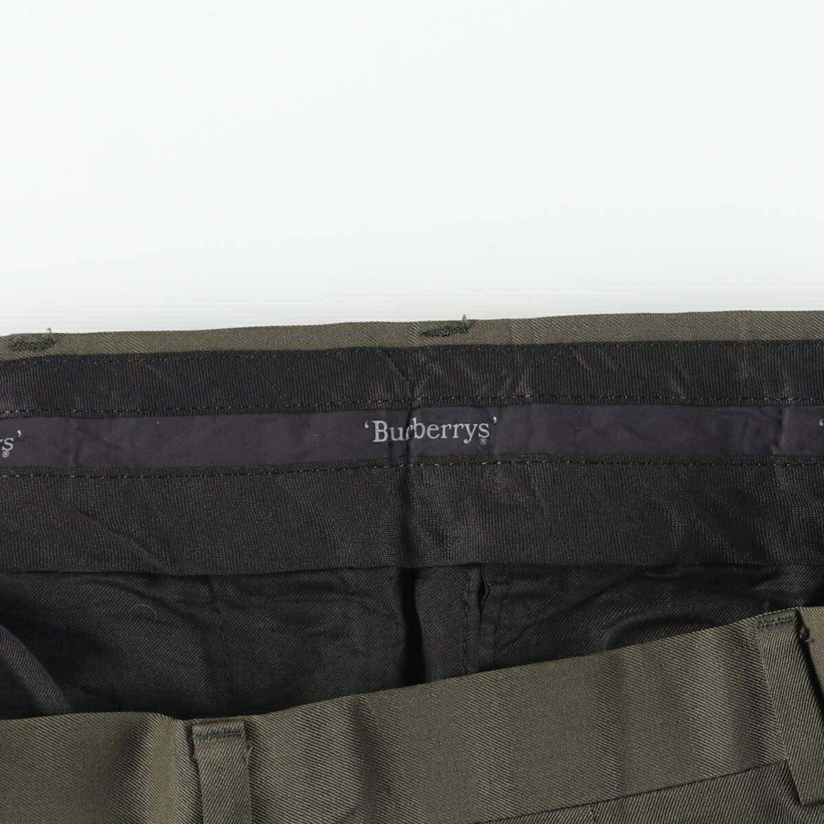 古着 バーバリー Burberry's ツータック スラックスパンツ メンズw35相当 /eaa612044 【中古】 【260214】