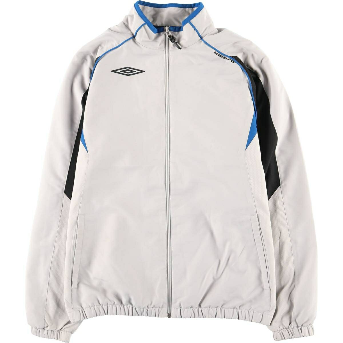 UMBRO ウィンドブレーカー シルバー・ブラック Umbro ウィンドブレーカー シルバー/ブラック - メルカリ