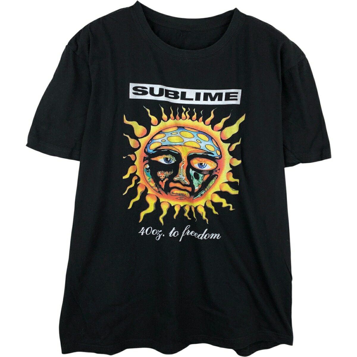 樂天商城 - 古着 SUBLIME サブライム バンドTシャツ バンT メンズL相当 /eaa612362 【中古】 【260215】 ブラック系 春夏秋
