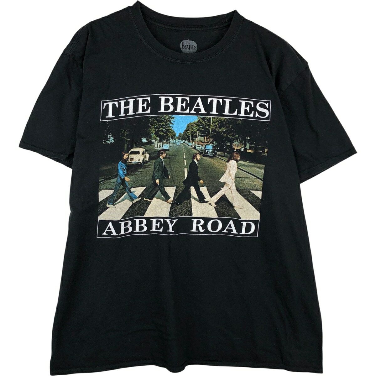 古着 THE BEATLES ビートルズ バンドTシャツ バンT メンズL相当 /eaa612365 【中古】 【260215】 ブラック系 春夏秋