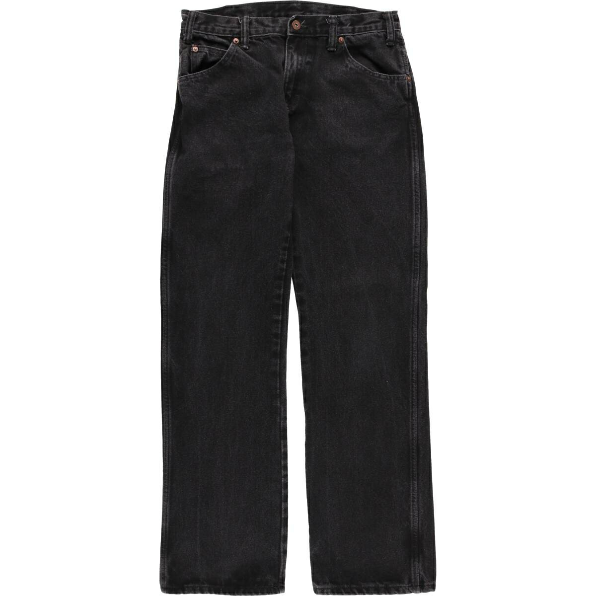 Rakuten - 古着 ディッキーズ Dickies REGULAR ブラックデニム ストレートデニムパンツ メンズw32相当 /eaa612448 【中古】 【260214】 【SS2606_10