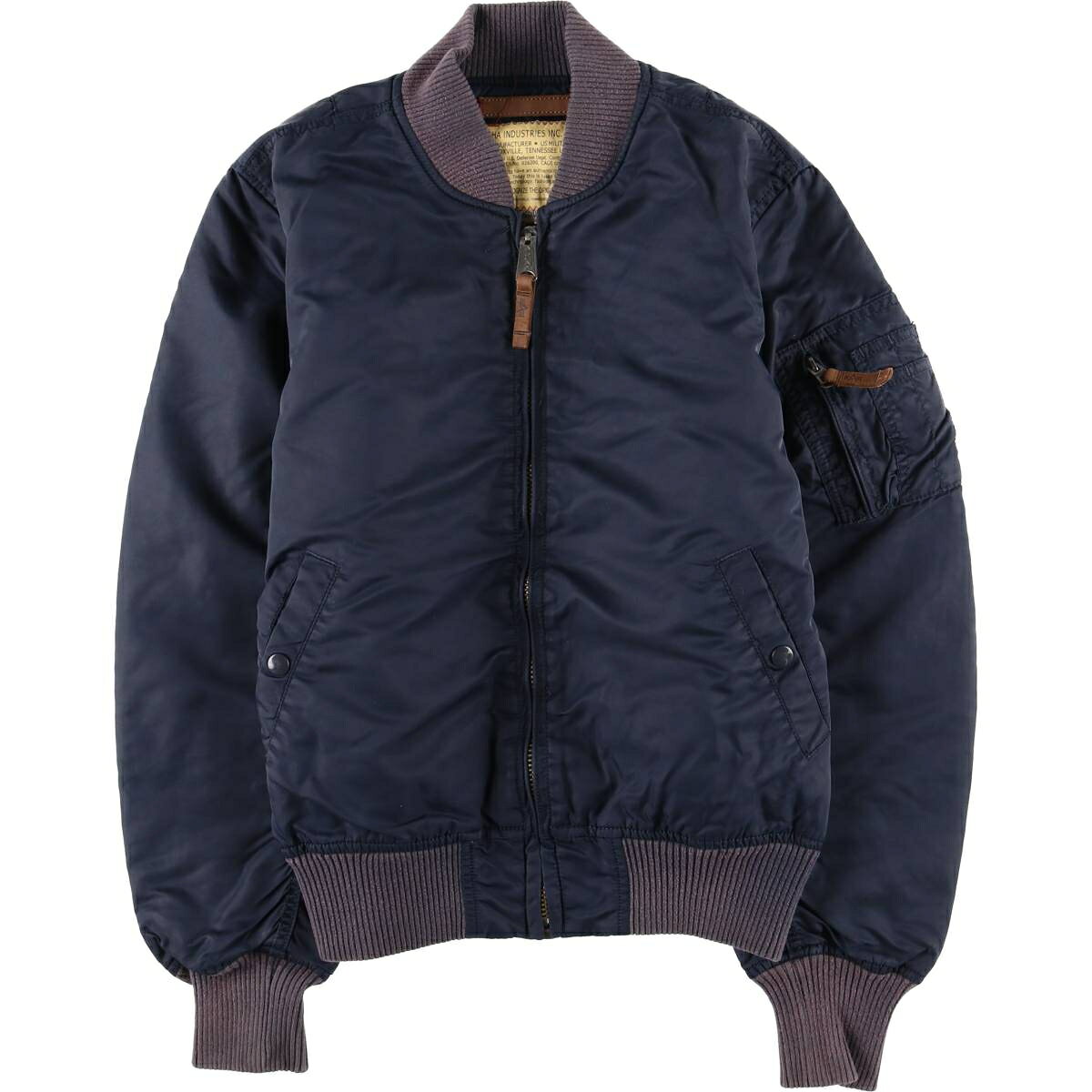 楽天市場】ma-1 ショート丈（ブランドアルファ インダストリーズ）の通販