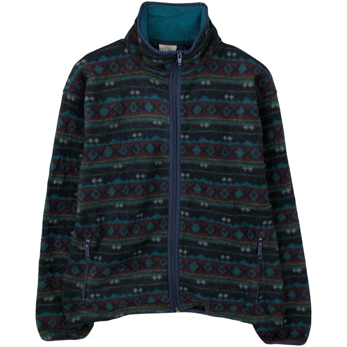 楽天市場】L.L.Bean 80s ヴィンテージ バーズアイ 総柄 フリース