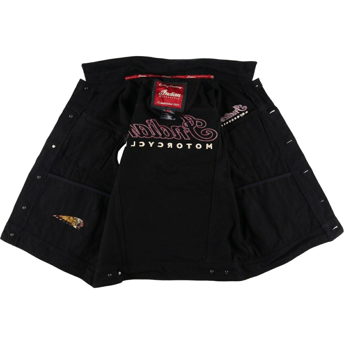 古着 INDIAN ダックベスト メンズM相当 /eaa612587 【中古】 【260214】