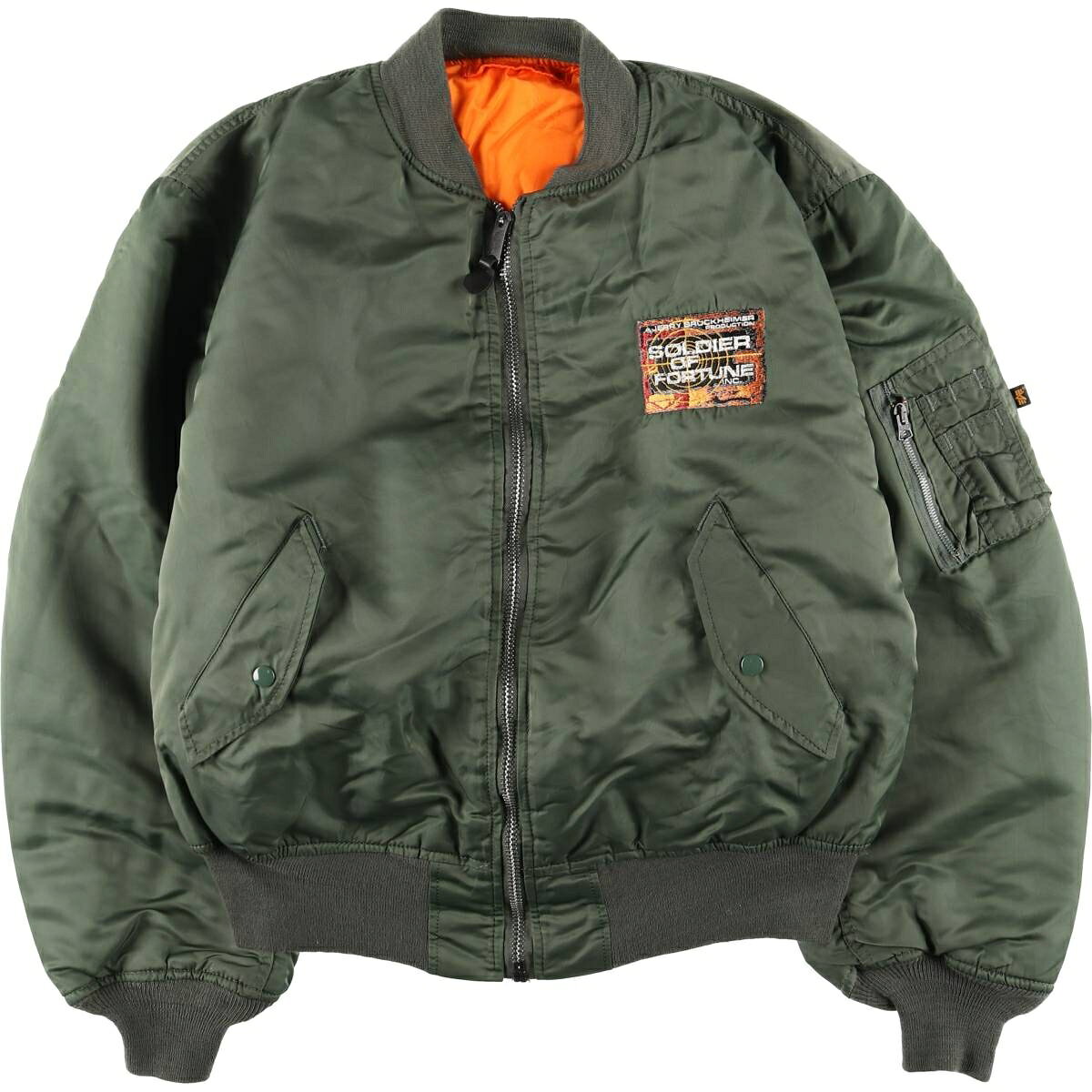 楽天市場】alpha ma-1（カラーカーキグリーン）（メンズファッション