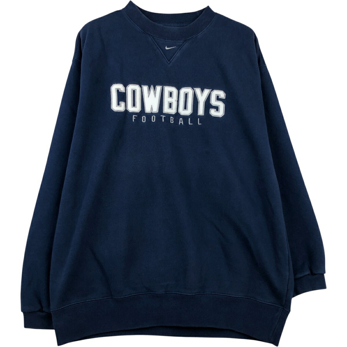 古着 ~00'S ナイキ NIKE TEAM NFL DALLAS COWBOYS ダラスカウボーイズ スウェットシャツ トレーナー メンズM相当 /eaa612887 【中古】 【260216】
