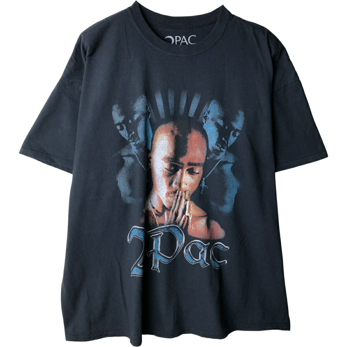 Rakuten - 古着 2pac トゥーパック ラップTシャツ ラップT メンズL相当 /eaa612916 【中古】 【260221】 ブラック系 春夏秋
