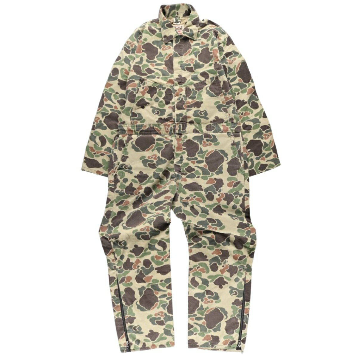 헌 옷 80 ~ 90'S 월즈 Walls 위장 무늬 오리 사냥꾼 오리 긴팔 올인원 연결 USA 제 남성 XL 상당 빈티지 /eaa613035 [중고] [260228] 카키계 봄 여름 가을 겨울