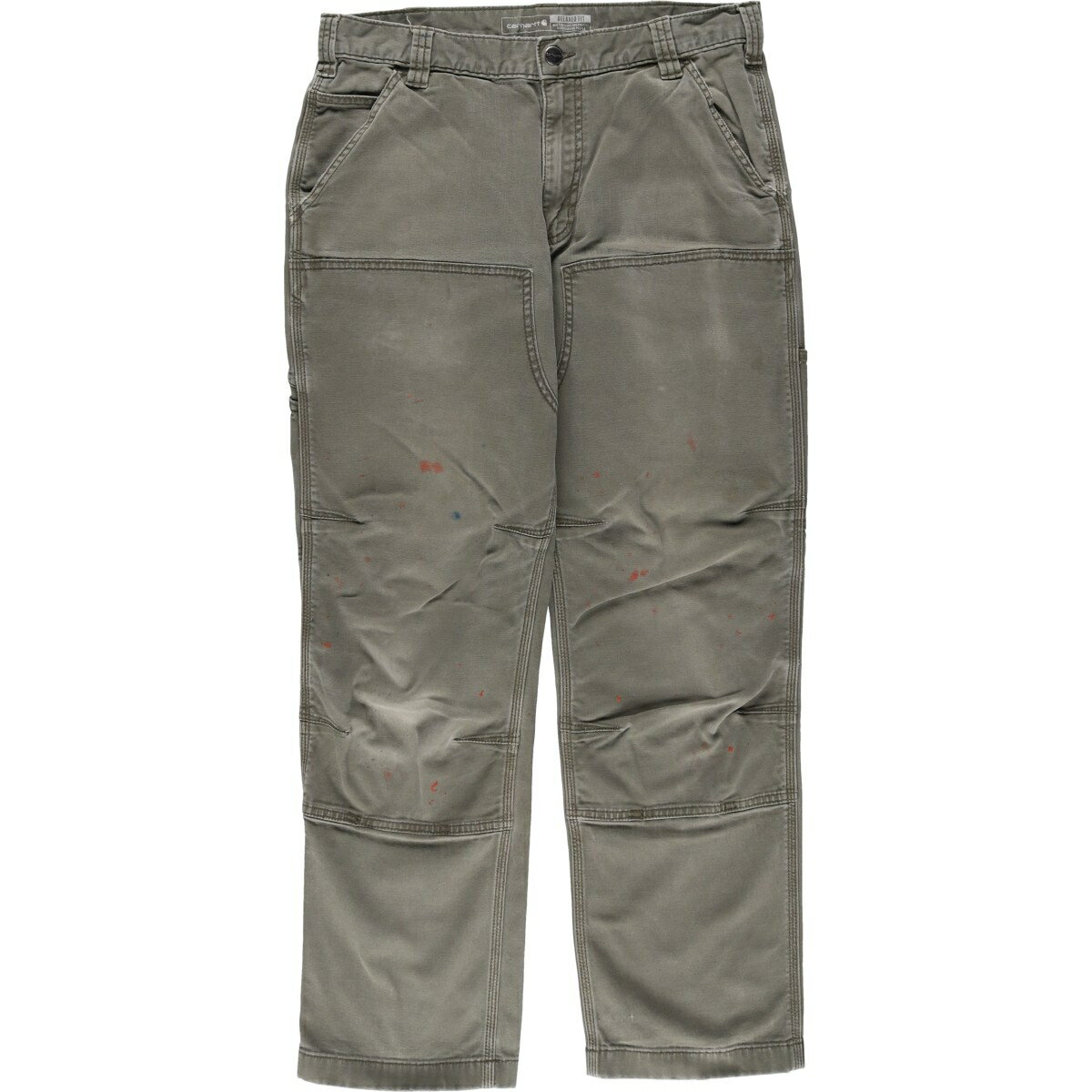 楽天市場】カーハート ダブルニー（カラーカーキグリーン）の通販