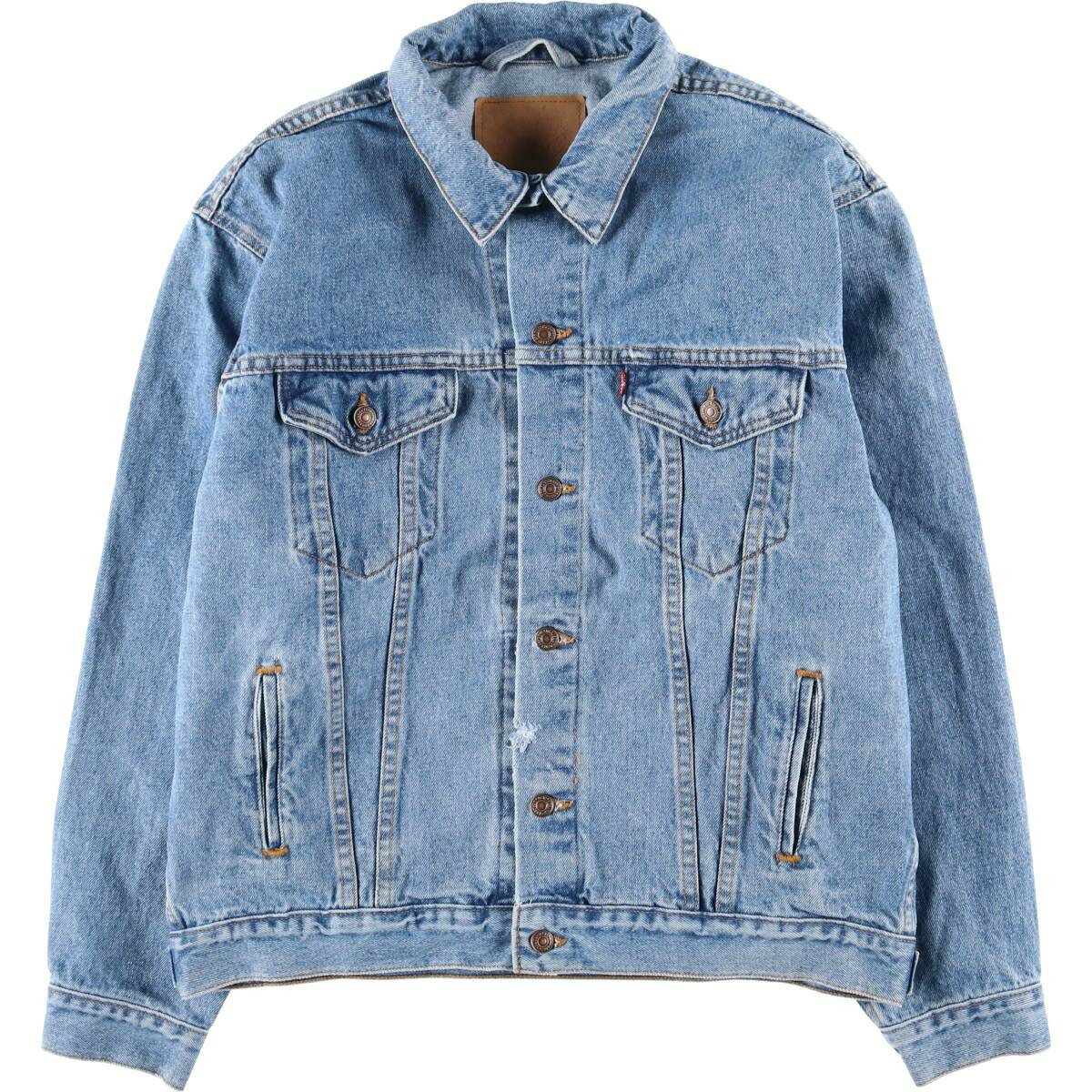 古着 ~90'S リーバイス Levi's デニムジャケット Gジャン メンズXL相当 ヴィンテージ /eaa613155 【中古】 【260223】 ブルー系 春秋冬