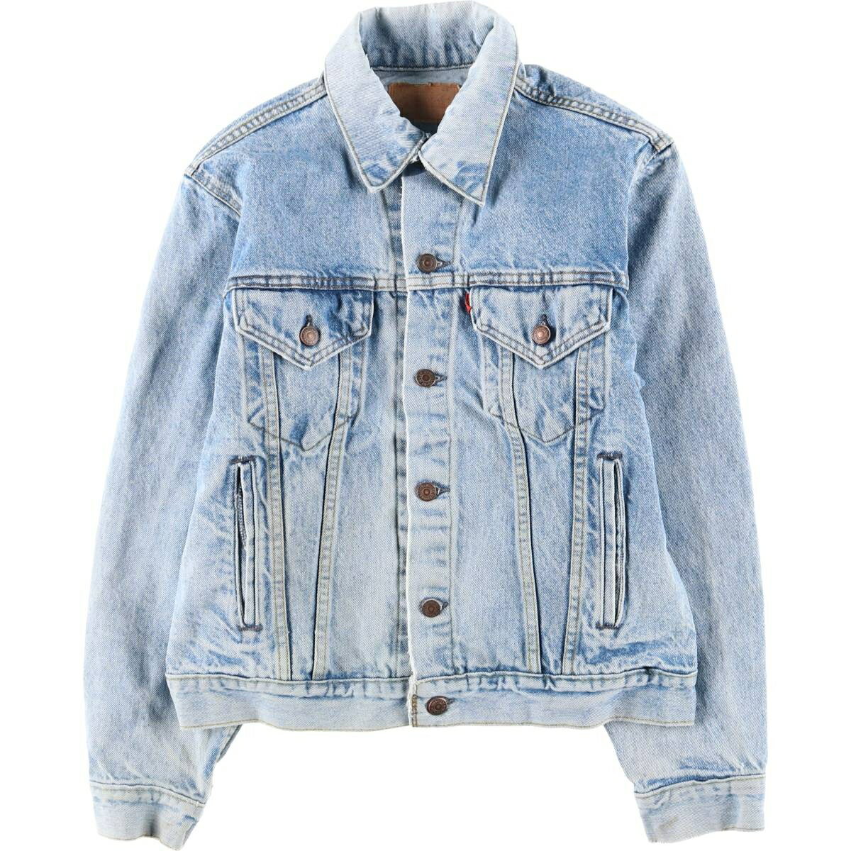 古着 リーバイス Levi's デニムジャケット Gジャン USA製 メンズM相当 ヴィンテージ /eaa613157 【中古】 【260216】 ブルー系 春秋冬