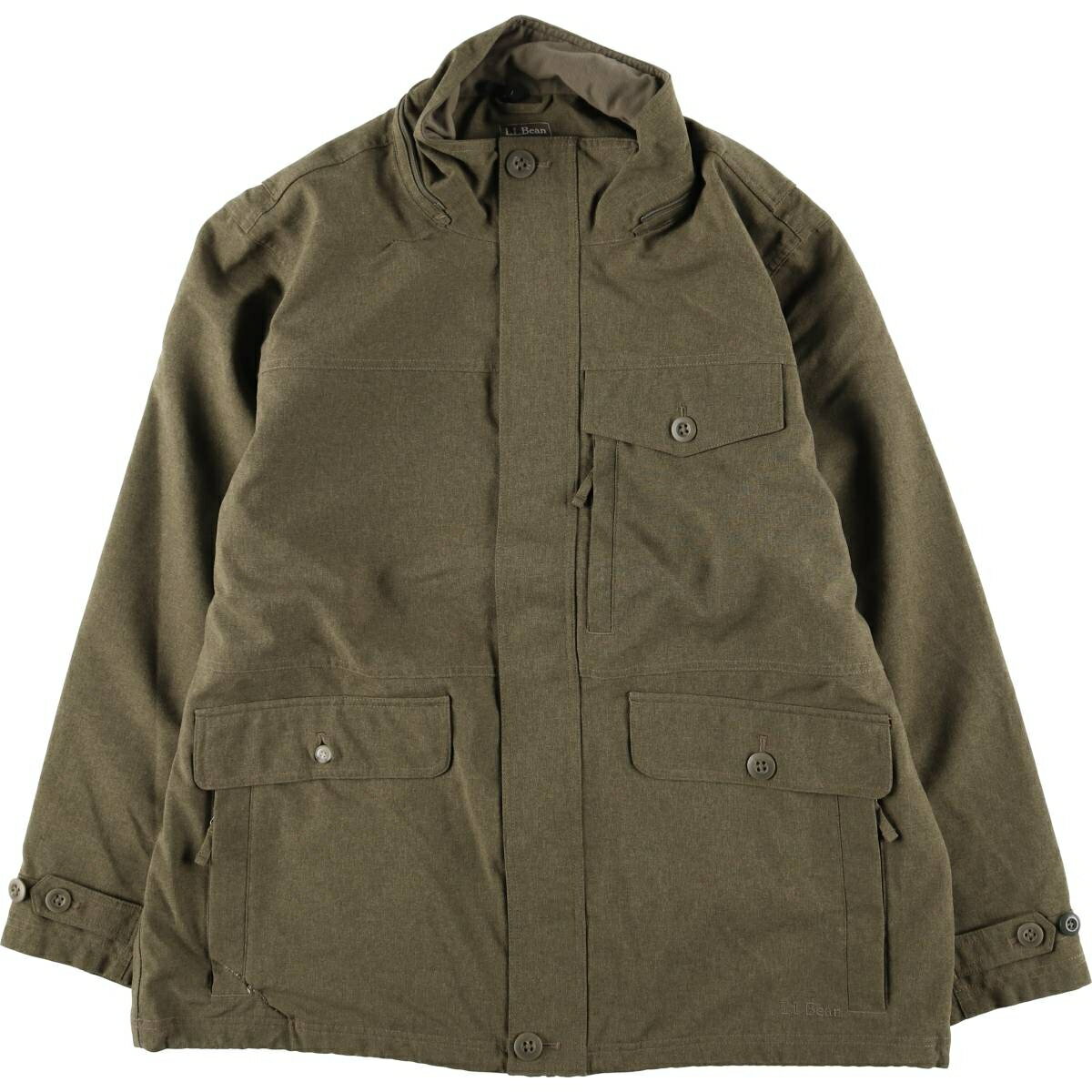 Rakuten - 古着 エルエルビーン L.L.Bean マウンテンジャケット シェルジャケット メンズXL相当 /eaa613388 【中古】 【260221】 カーキ系 春秋冬