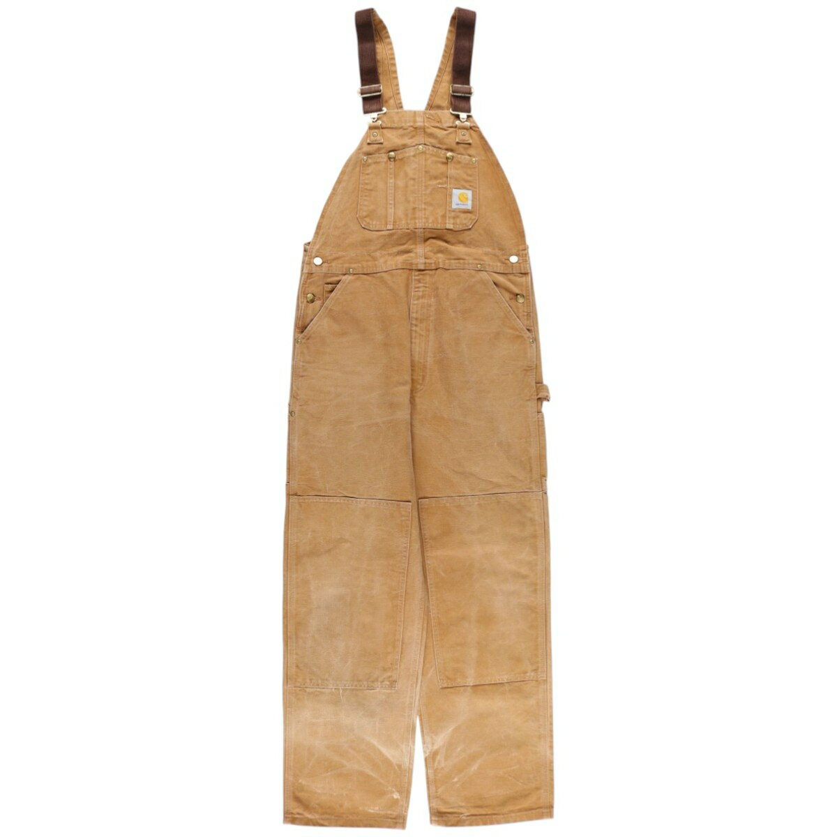 乐天商城 - 古着 00'S カーハート Carhartt ダブルニー ダック オーバーオール メンズw36相当 /eaa613577 【中古】 【260227】 【SS2606_10】
