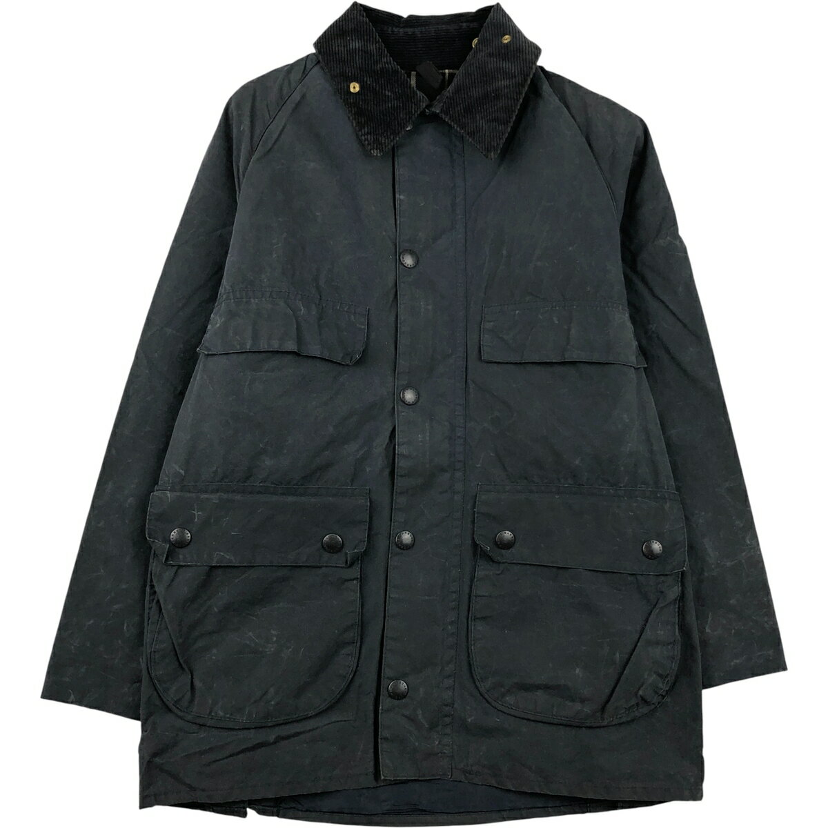 80s バブアー ビデイル 2ワラント 鬼フェード イングランド製 Barbour（バブアー） 80S VINTAGE BEDALE UK製 ビデイル 2ワラントタグ