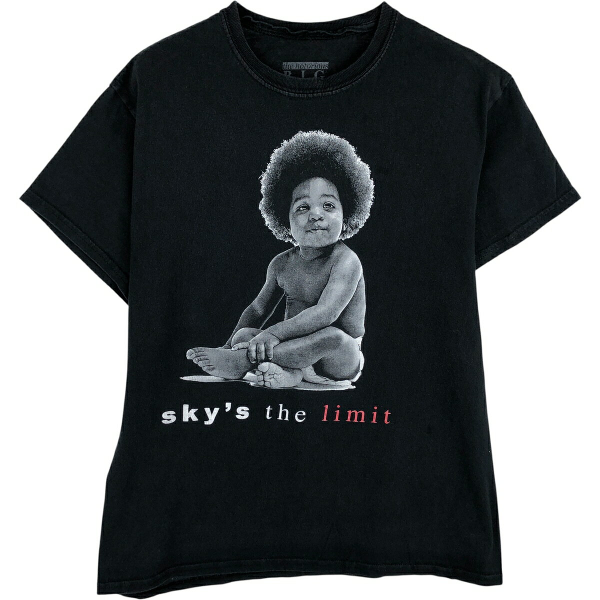 古着 THE NOTORIUS B.I.G. ノートリアスビッグ バンドTシャツ バンT メンズM相当 /eaa613674 【中古】 【260301】 ブラック系 春夏秋