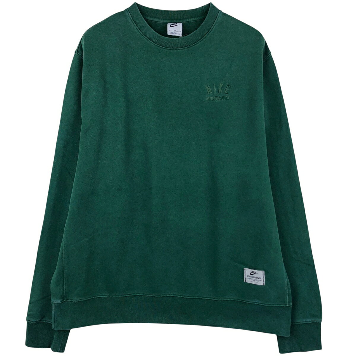 楽天市場】nike トレーナー（カラーグリーン）（メンズファッション