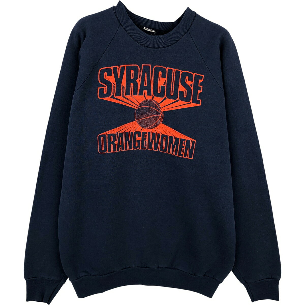 古着 3連プリント カレッジスウェットシャツ トレーナー メンズL相当 /eaa613711 【中古】 【260216】