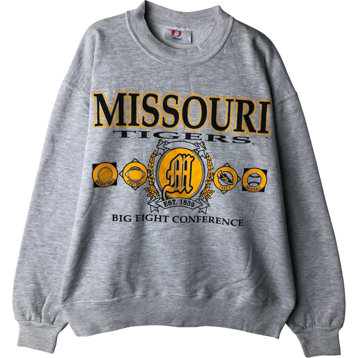 Rakuten - 古着 90'S DODGER カレッジスウェットシャツ トレーナー USA製 メンズM相当 ヴィンテージ /eaa613738 【中古】 【260216】 グレー系 春夏秋冬