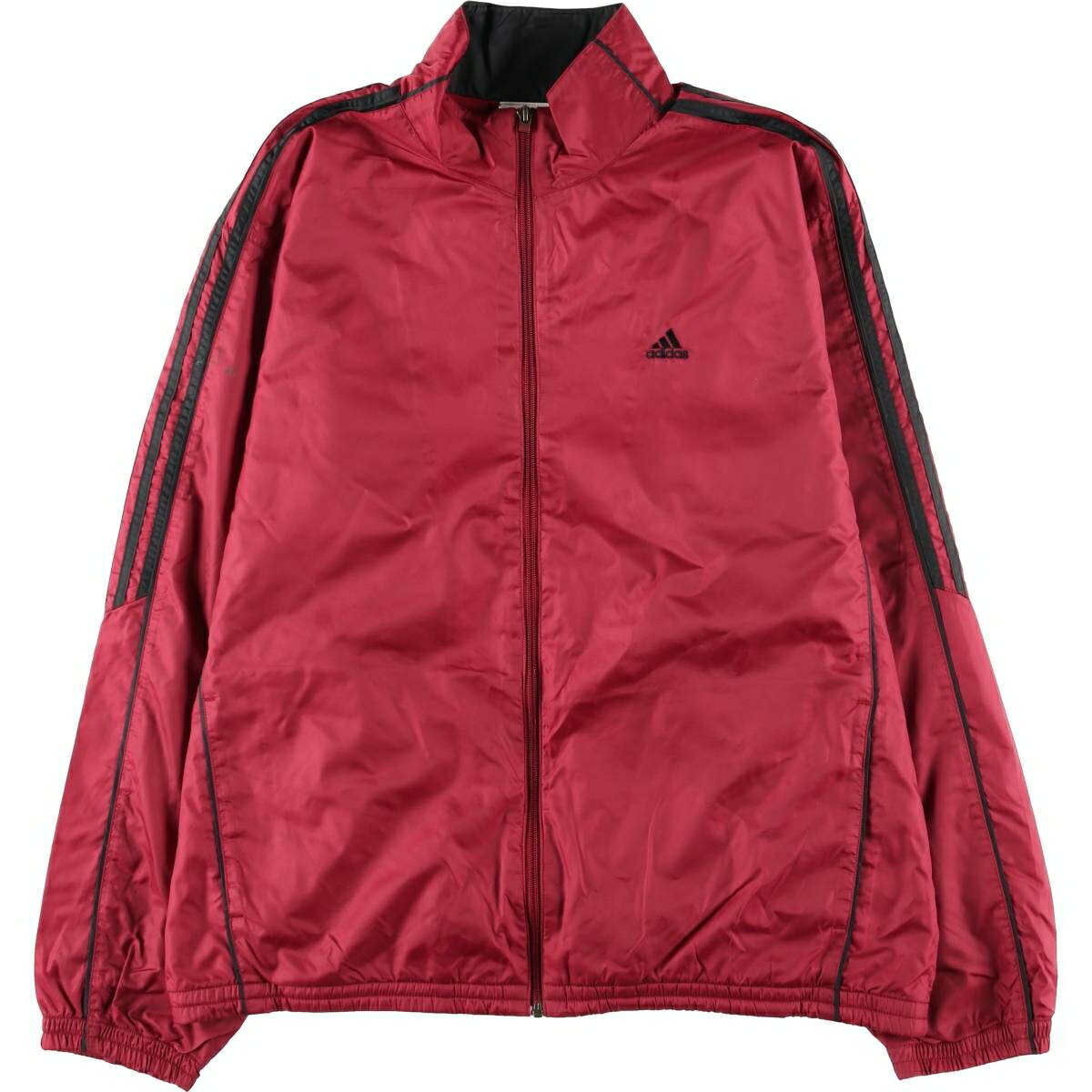 楽天市場】adidas ナイロンジャケット（カラーレッド）（メンズ