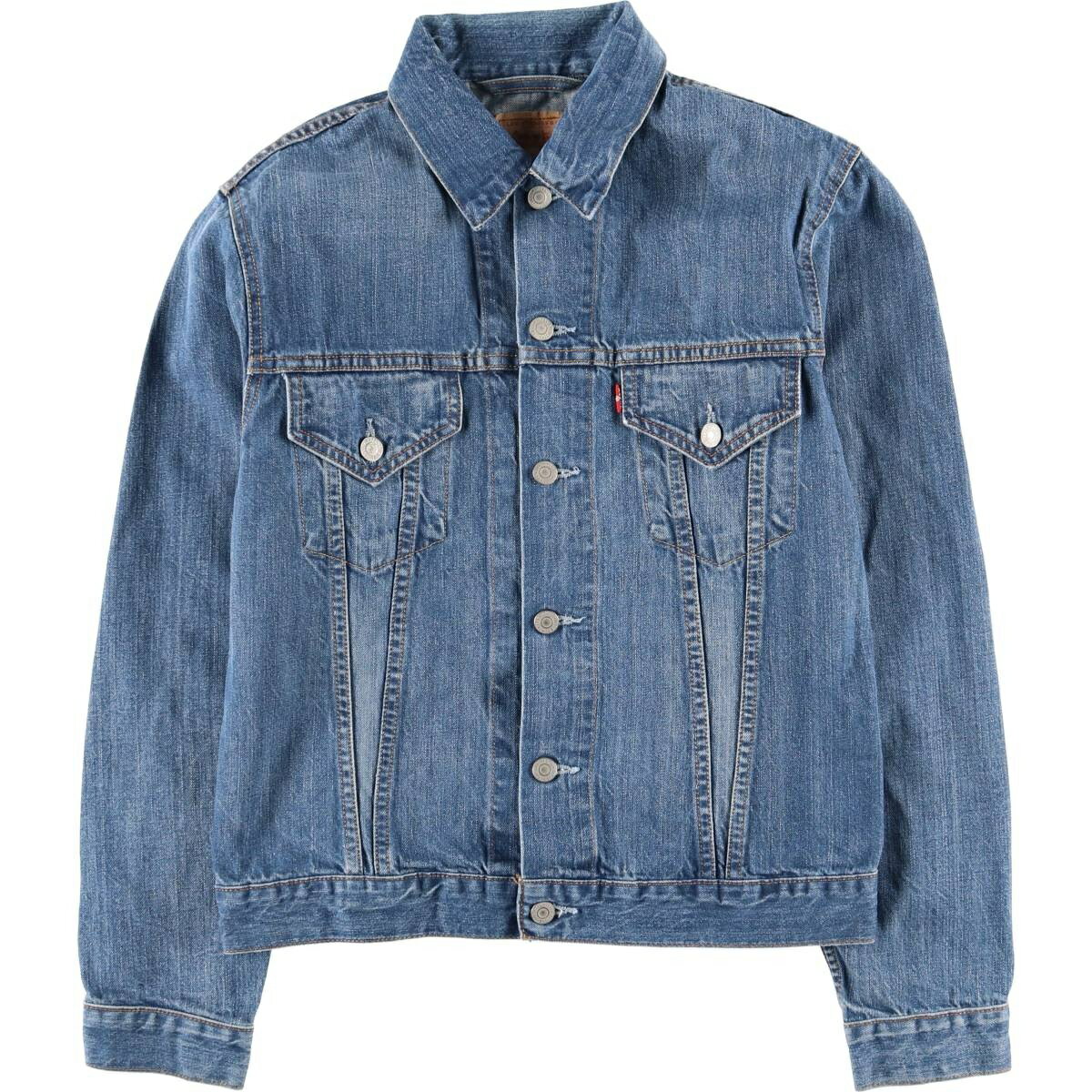 Rakuten - 古着 リーバイス Levi's 72530-0021 ユーロモデル デニムジャケット Gジャン メンズM相当 /eaa613841 【中古】 【260216】 ブルー系 春秋冬