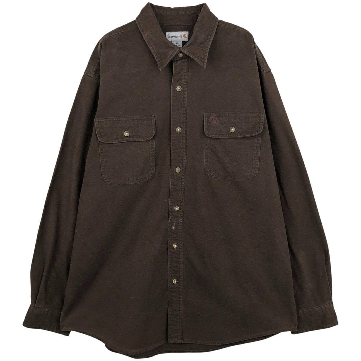 Rakuten - 古着 カーハート Carhartt 長袖 ライトネルシャツ メンズXL相当 /eaa614009 【中古】 【260216】 【SS2606_10