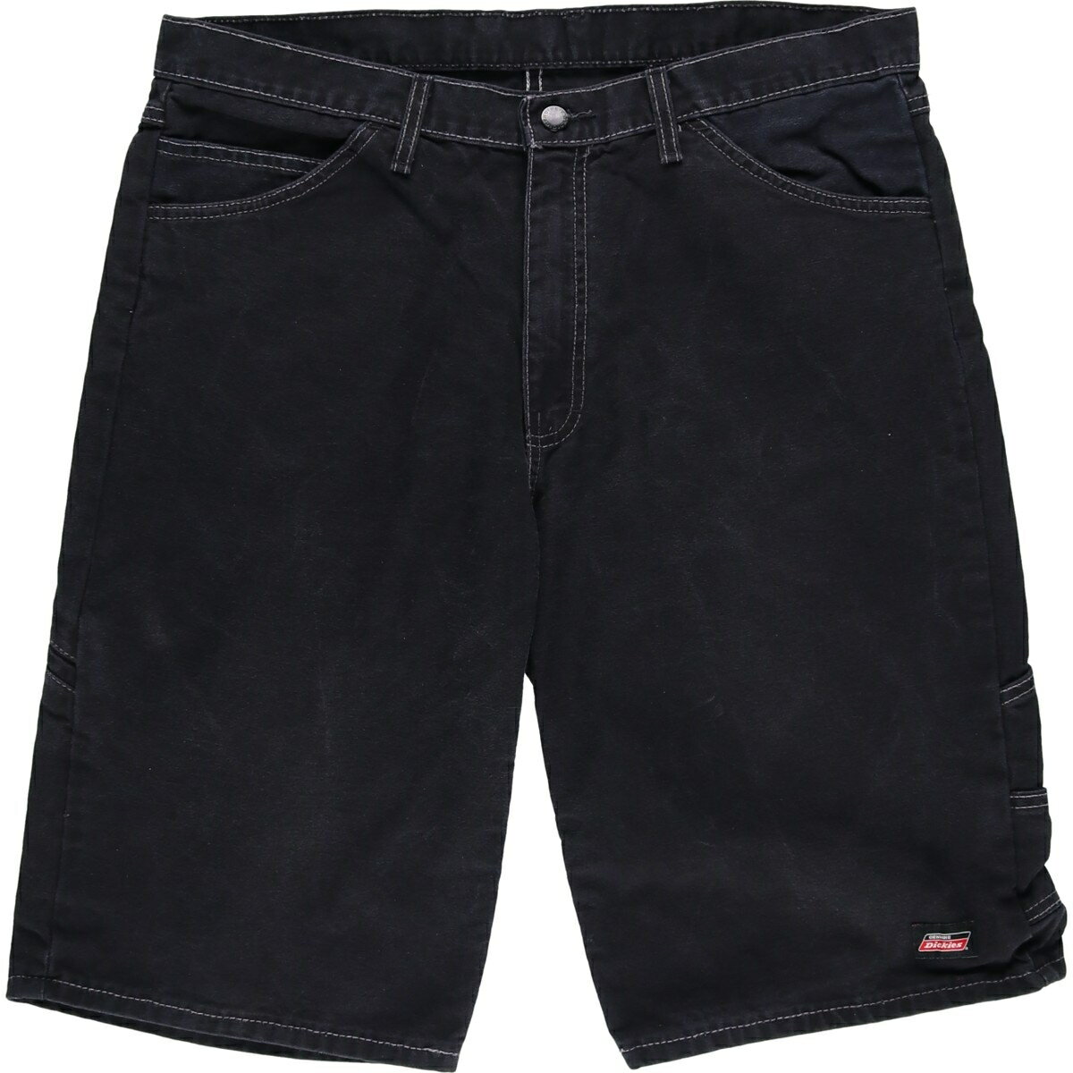 Rakuten - 古着 ディッキーズ Dickies ブラックデニムペインターショーツ ハーフパンツ メンズw37相当 /eaa614112 【中古】 【260217】 ブラック系 春夏秋