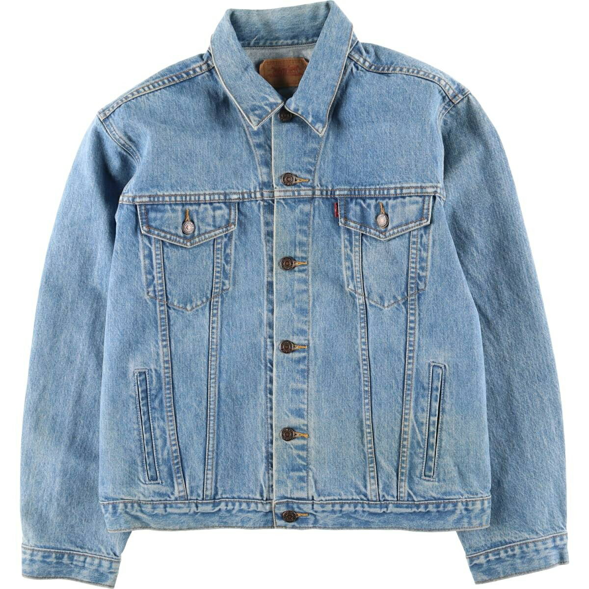 古着 リーバイス Levi's デニムジャケット Gジャン メンズL相当 /eaa614122 【中古】 【260221】 ブルー系 春秋冬