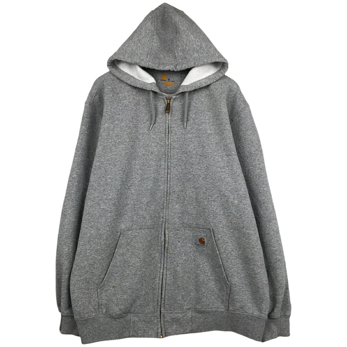 樂天商城 - 古着 カーハート Carhartt ORIGINAL FIT フルジップスウェットシャツ トレーナー メンズXL相当 /eaa614325 【中古】 【260321】 ホワイト系 春夏秋冬
