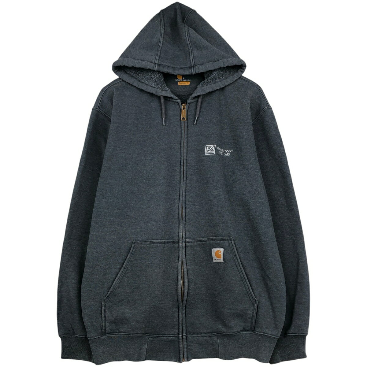 Rakuten - 古着 カーハート Carhartt ORIGINAL FIT スウェットフルジップパーカー メンズL相当 /eaa614337 【中古】 【260321】 春夏秋冬