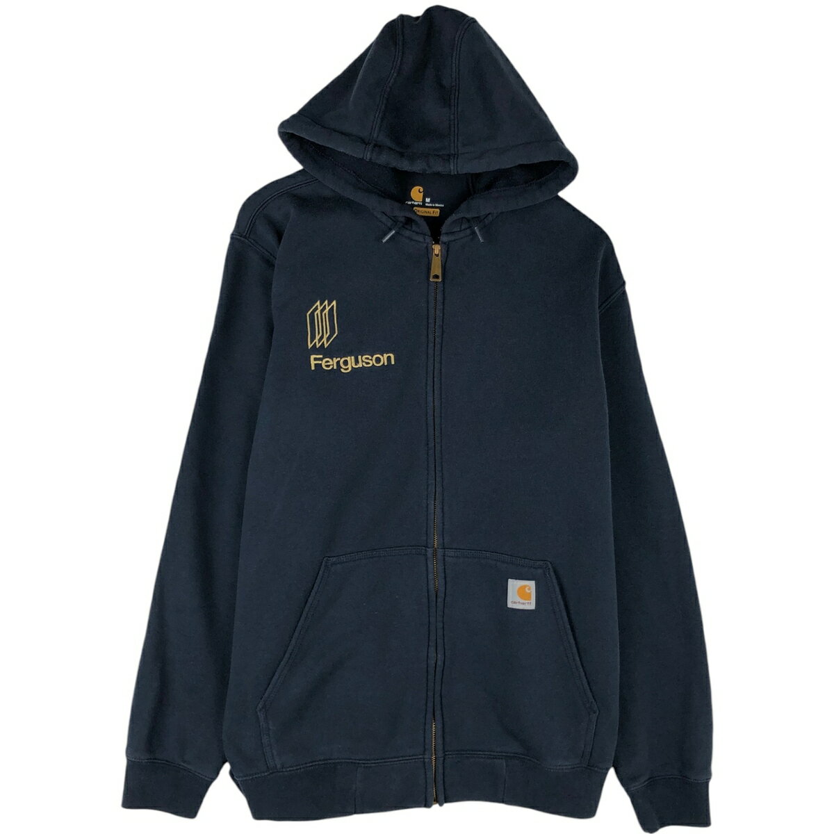 乐天商城 - 古着 カーハート Carhartt ORIGINAL FIT スウェットシャツ トレーナー メンズL相当 /eaa614348 【中古】 【260313】 ネイビー系 春夏秋冬