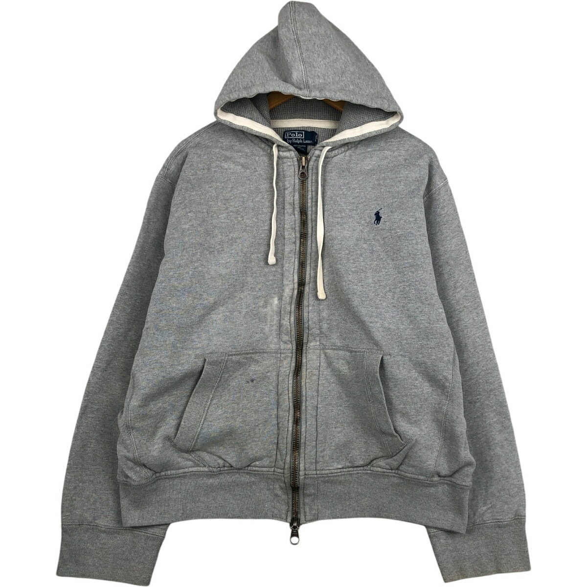 Rakuten - 古着 ラルフローレン Ralph Lauren POLO by Ralph Lauren スウェットフルジップパーカー メンズXL相当 /eaa614368 【中古】 【260321】 グレー系 春夏秋冬