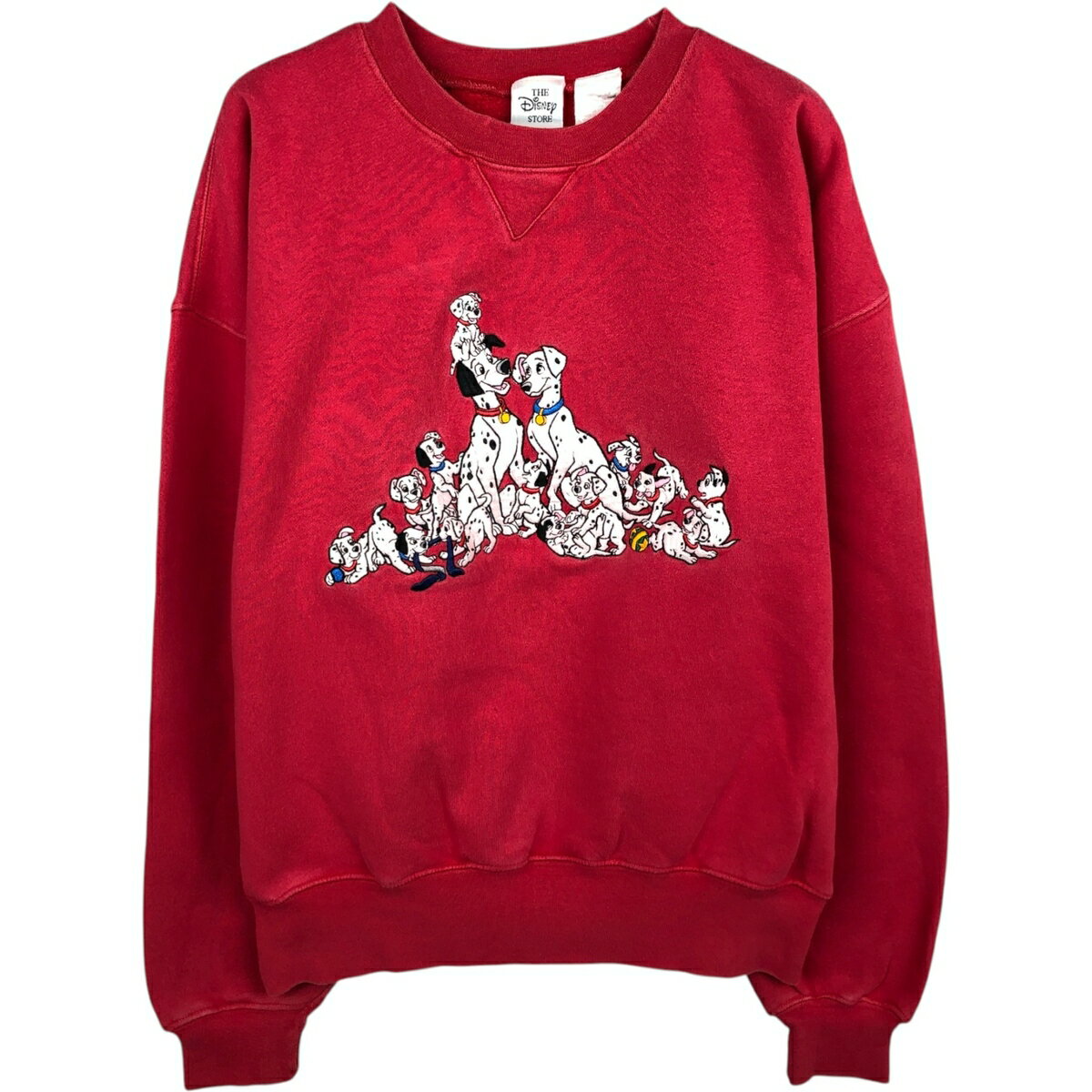 古着 Disney STORE One Hundred and One Dalmatians 101匹わんちゃん キャラクタースウェットシャツ トレーナー メンズL相当 ヴィンテージ /eaa614404 【中古】 【260314】
