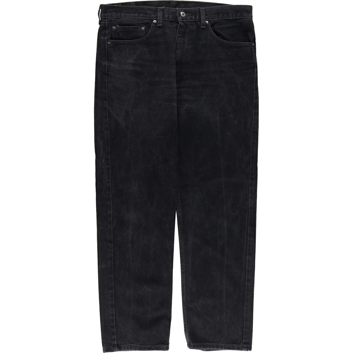 古着 リーバイス Levi's 505 ブラックデニム テーパードデニムパンツ メンズw36相当 /eaa614660 【中古】 【260313】 ブラック系 春夏秋冬