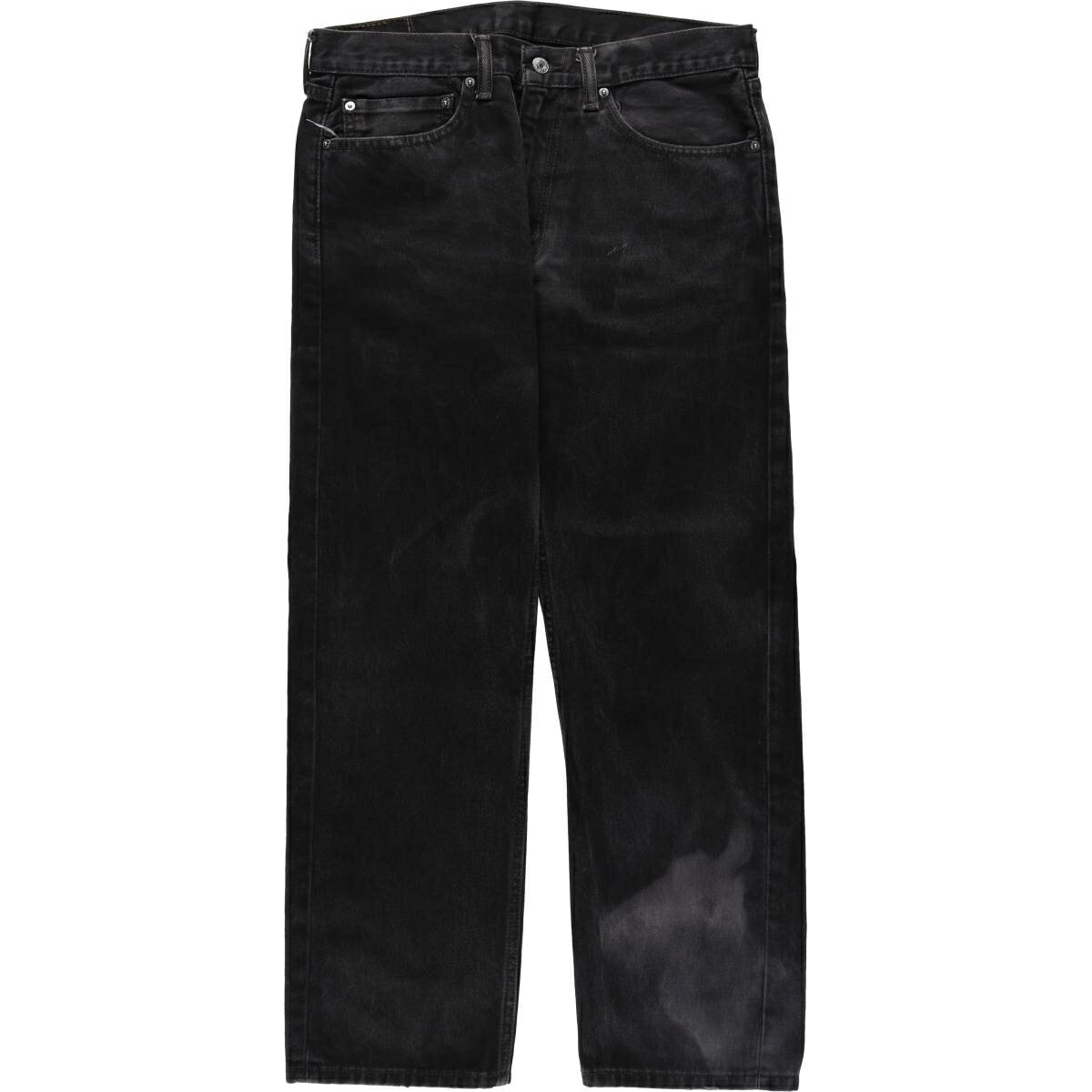 乐天商城 - 古着 リーバイス Levi's 505 ブラックデニム テーパードデニムパンツ メンズw34相当 /eaa614662 【中古】 【260413】