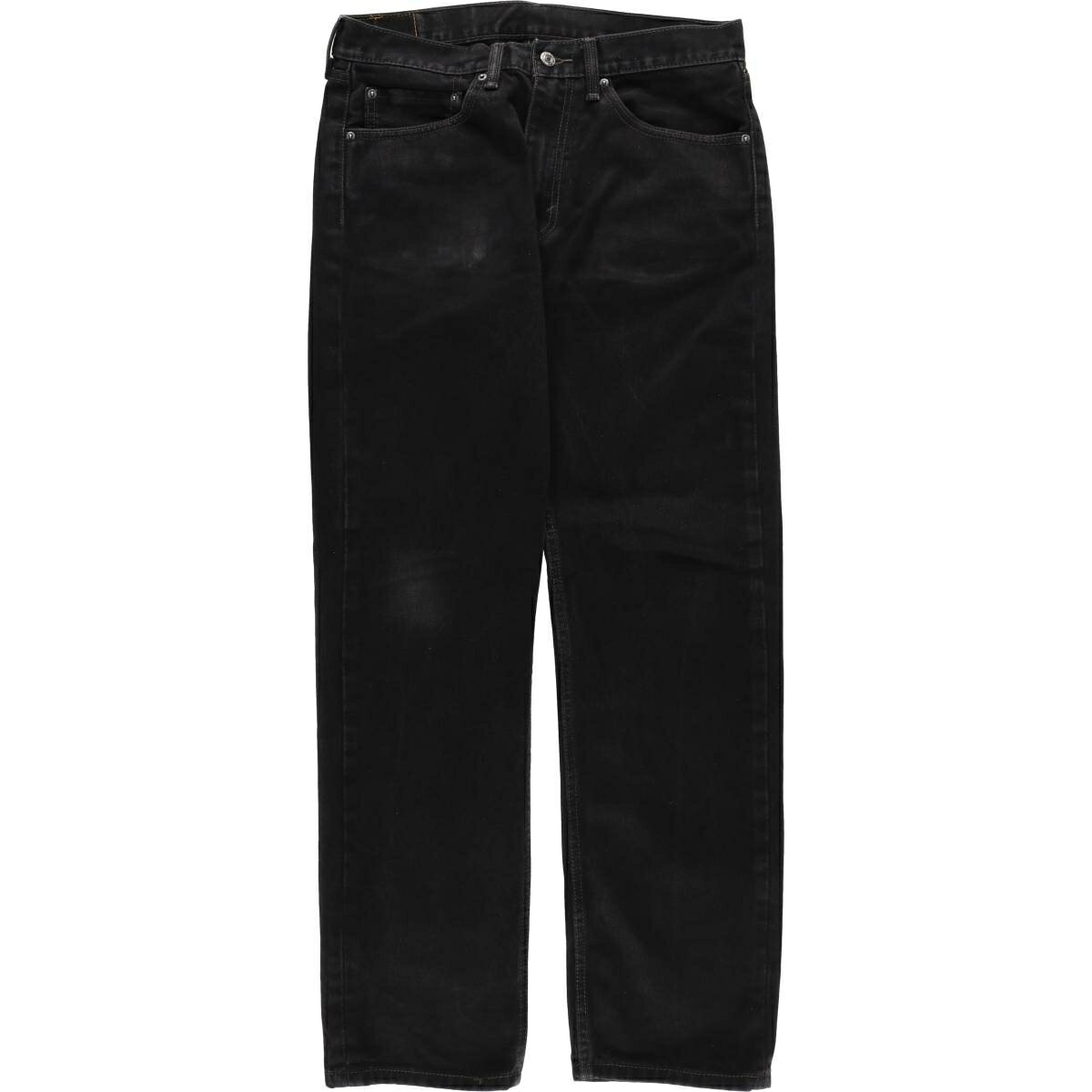 樂天商城 - 古着 リーバイス Levi's 505 ブラックデニム テーパードデニムパンツ メンズw34相当 /eaa614690 【中古】 【260314】 ブラック系 春夏秋冬