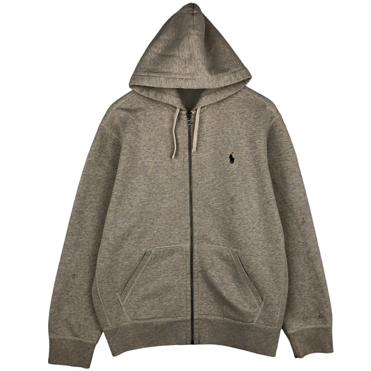 樂天商城 - 古着 ラルフローレン Ralph Lauren POLO RALPH LAUREN スウェットフルジップパーカー メンズL相当 /eaa614752 【中古】 【260225】 【SS2606_10】