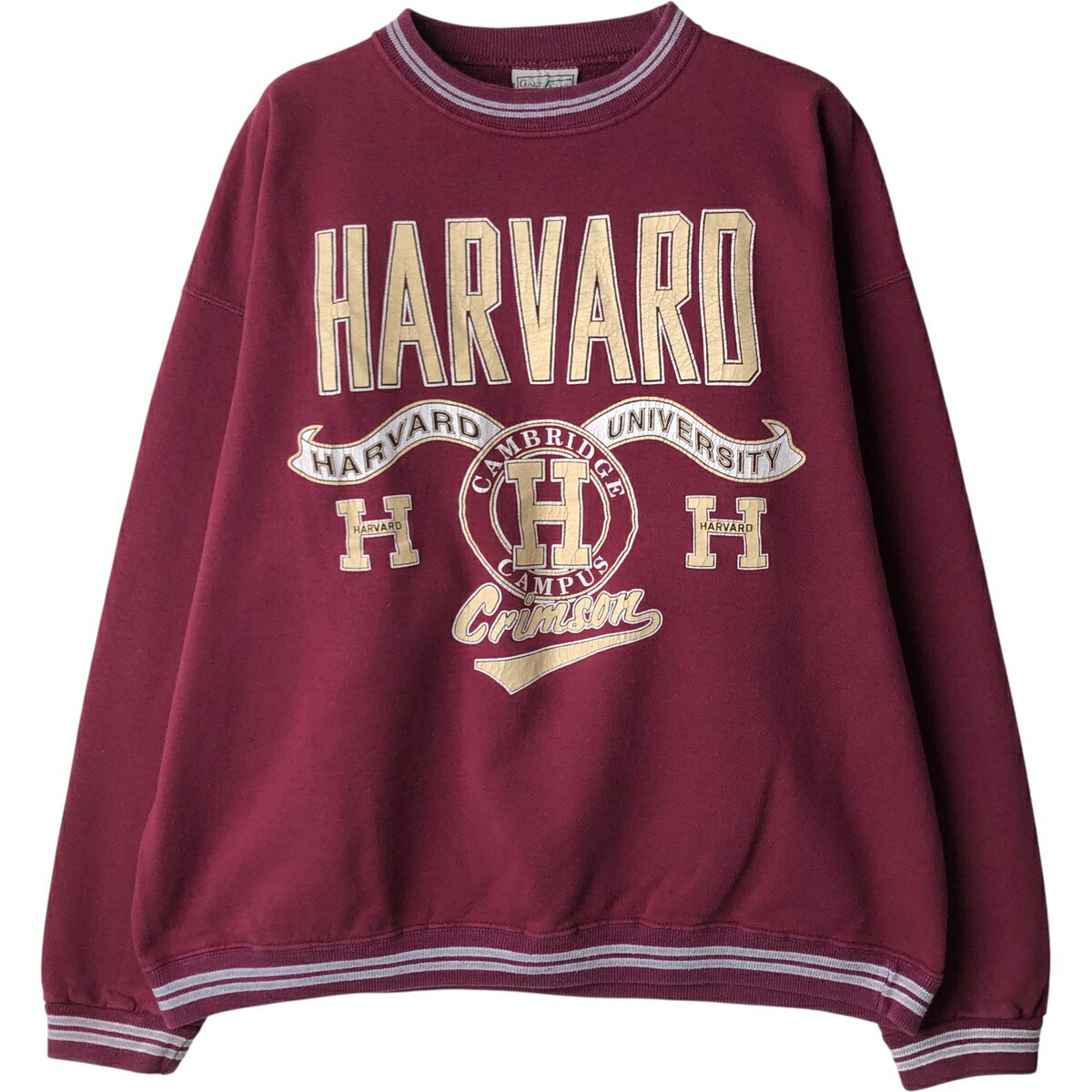 樂天商城 - 古着 90'S GALT SAND HARVARD ハーバード大学 カレッジスウェットシャツ トレーナー USA製 メンズL相当 ヴィンテージ /eaa614780 【中古】 【260223】 レッド系 春夏秋冬
