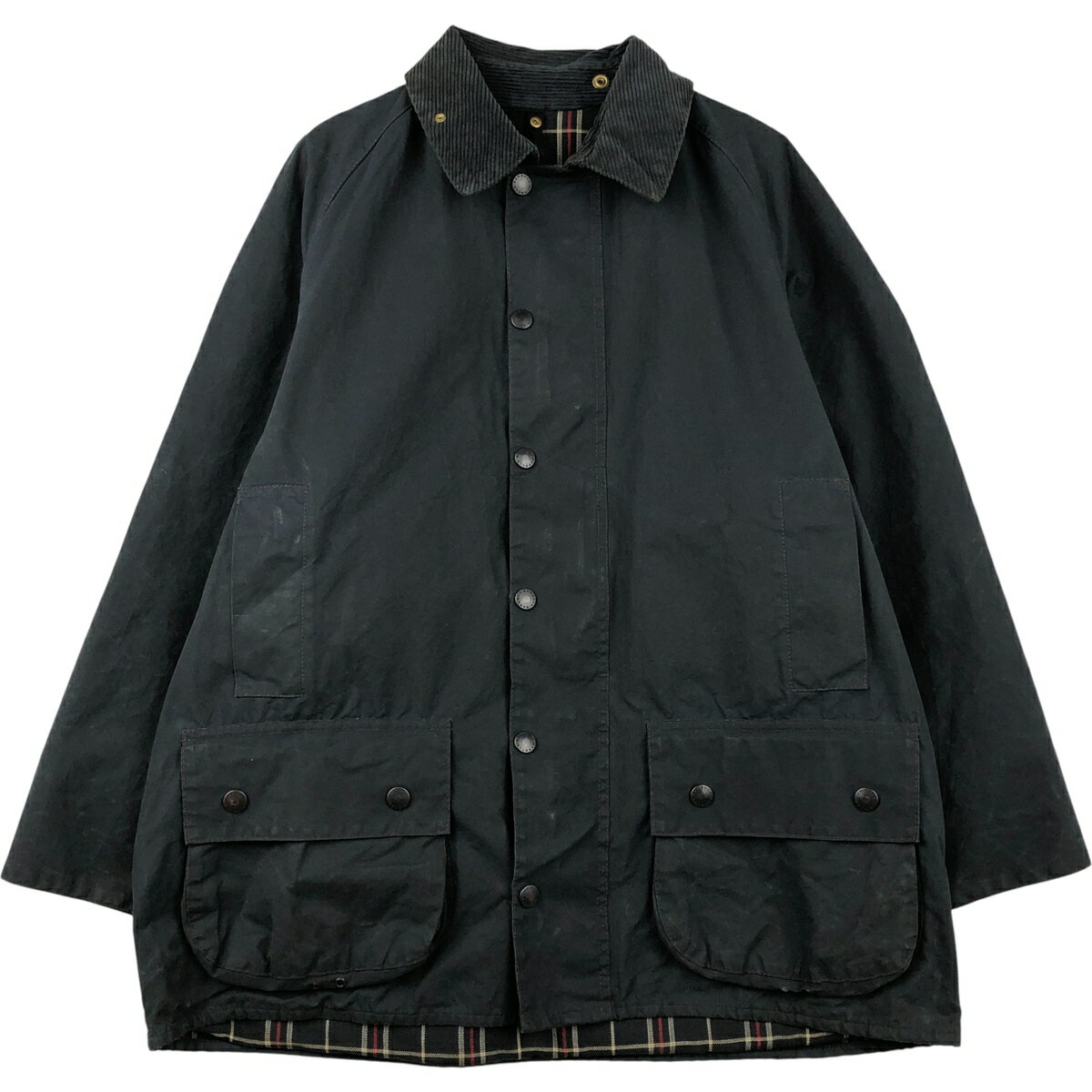 【美品】バブアー32ブラック ビューフォート ハンガーカバー付 eaa614834_01.jpg