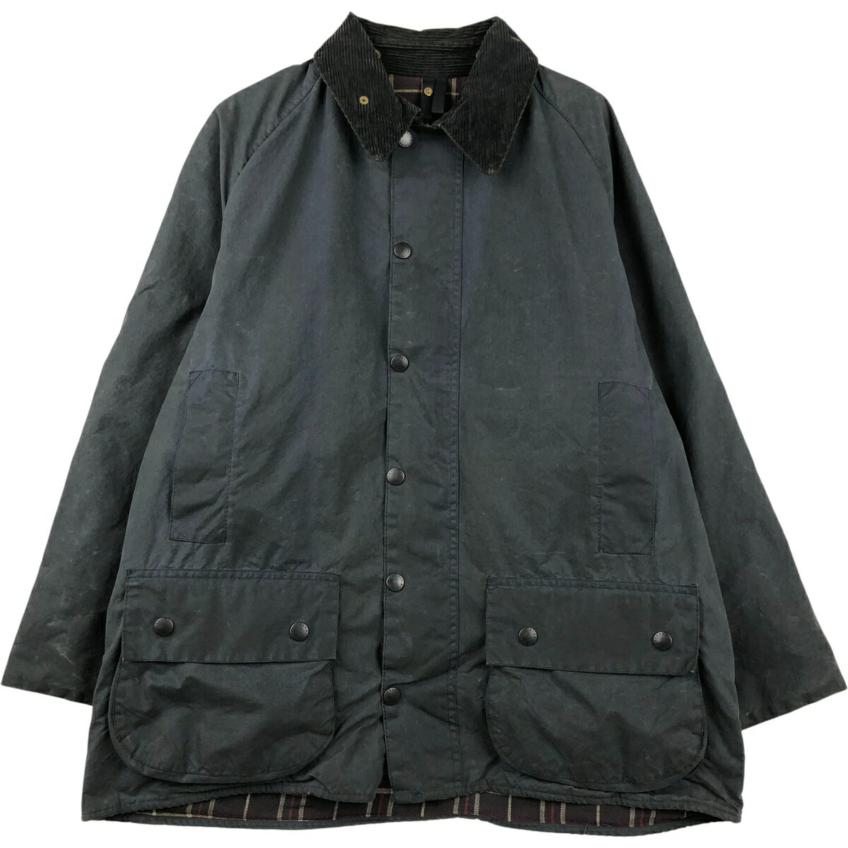 【美品】バブアー32ブラック ビューフォート ハンガーカバー付 eaa614840_01.jpg