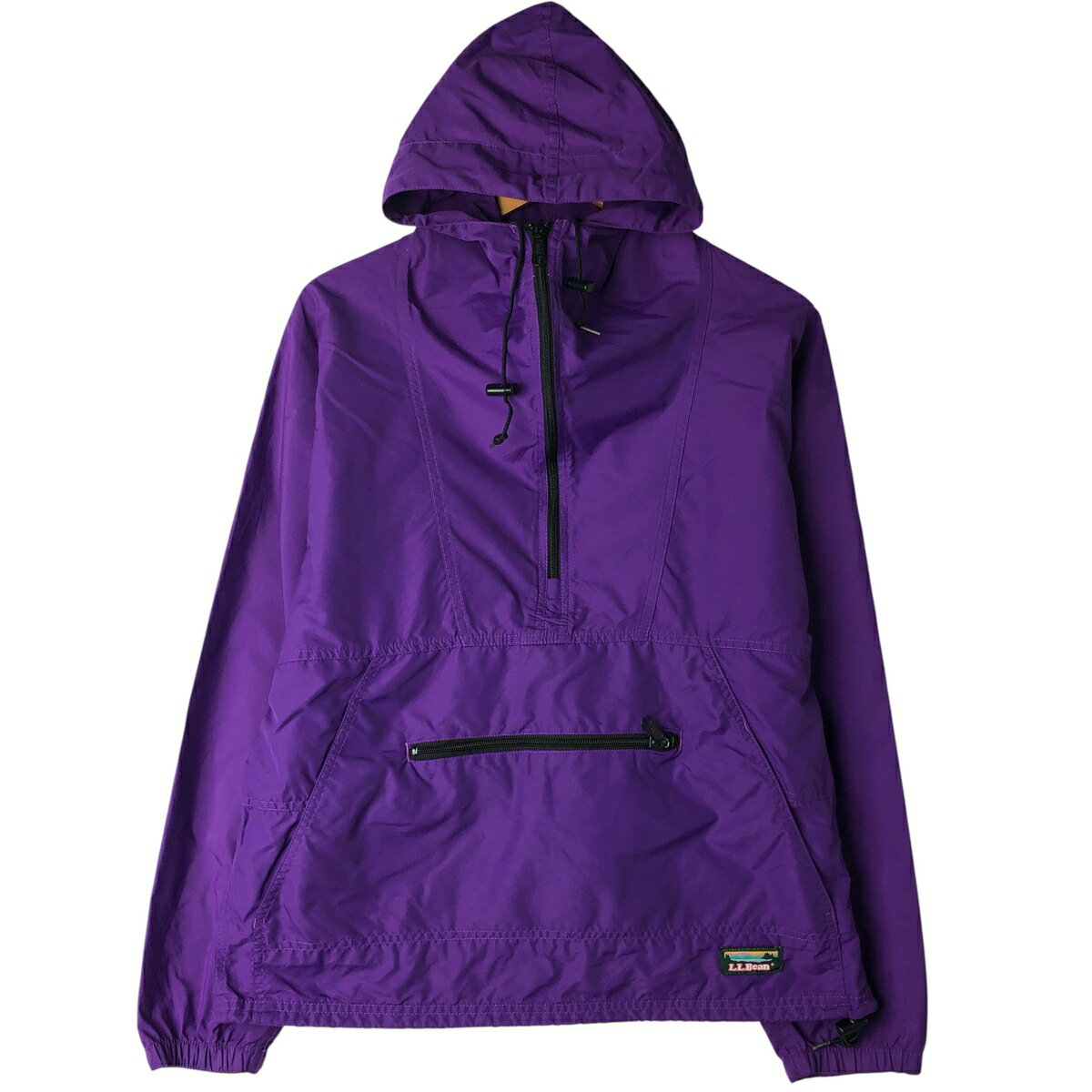 エルエルビーン ナイロン アノラック パーカー ジャケット レディース L 小さめ 古着 LLBEAN プルオーバー ハーフジップ マンパ パッカブル 2529355769.jpg?1741866609