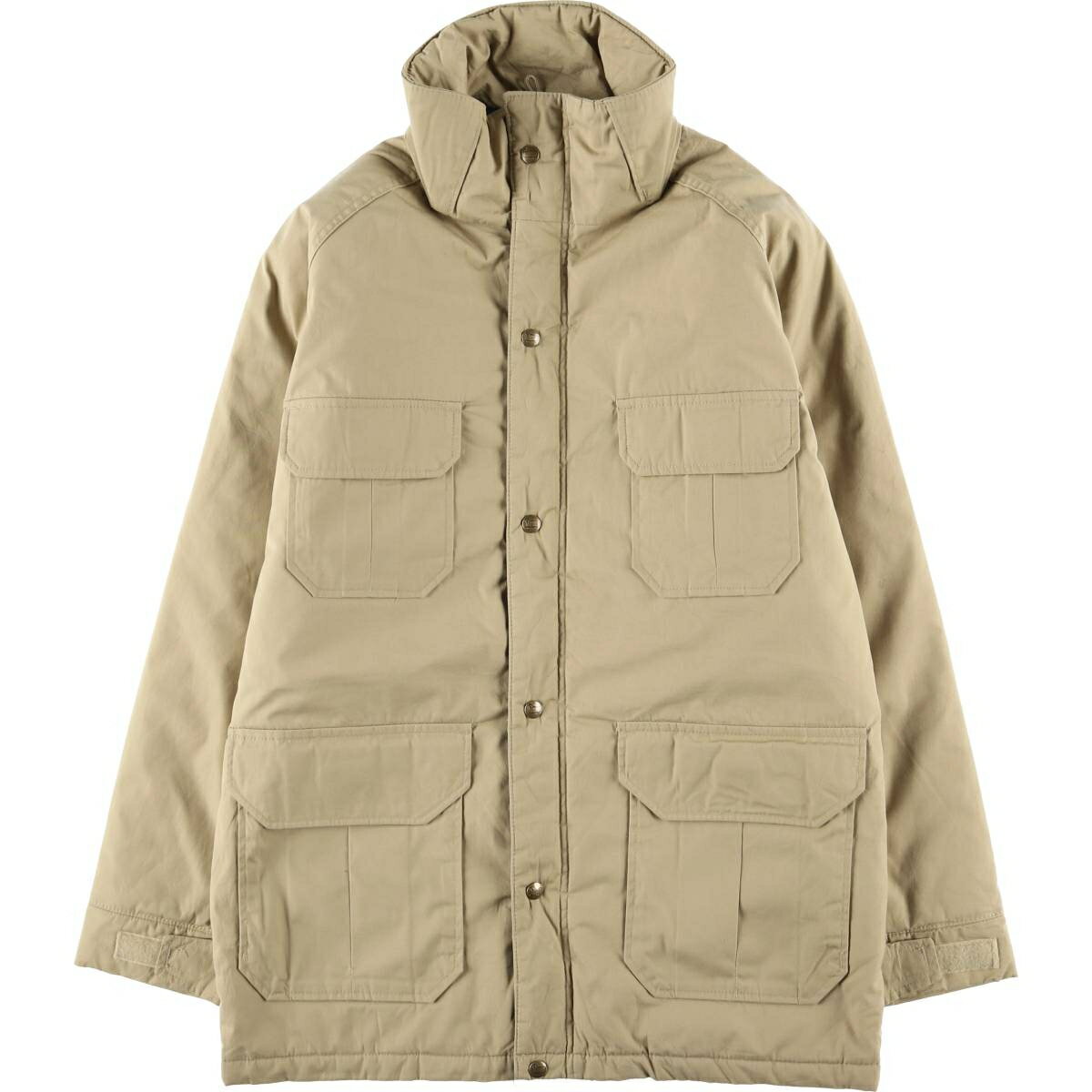 Jacket - 古着 80'S ウールリッチ WOOLRICH 中綿マウンテンジャケット シェルジャケット パファージャケット USA製 メンズM相当 ヴィンテージ /eaa614912 【中古】 【260221】 ベージュ系 春秋冬