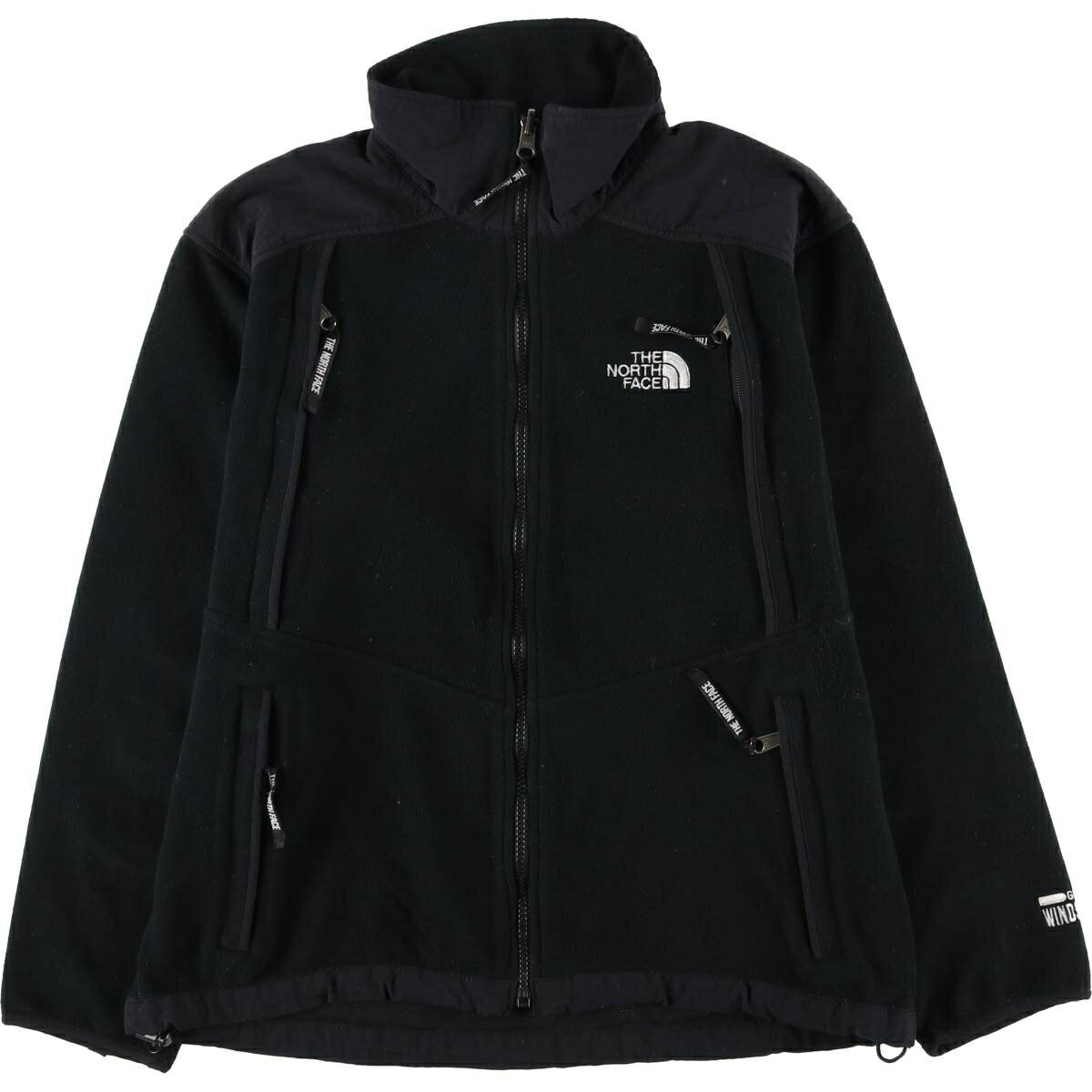 6-293☆ノースフェイス☆フリースジャケット☆刺繍ロゴ☆ウィンドストッパー THE NORTH FACE ザ ノースフェイス WINDSTOPPER ウインドストッパー